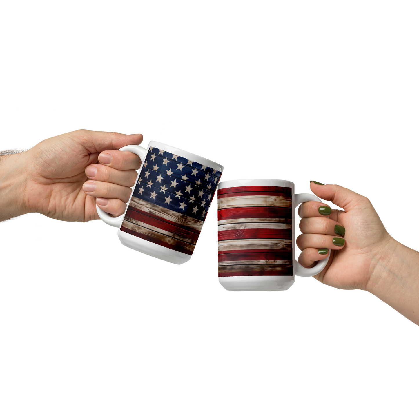 American Flag Mug