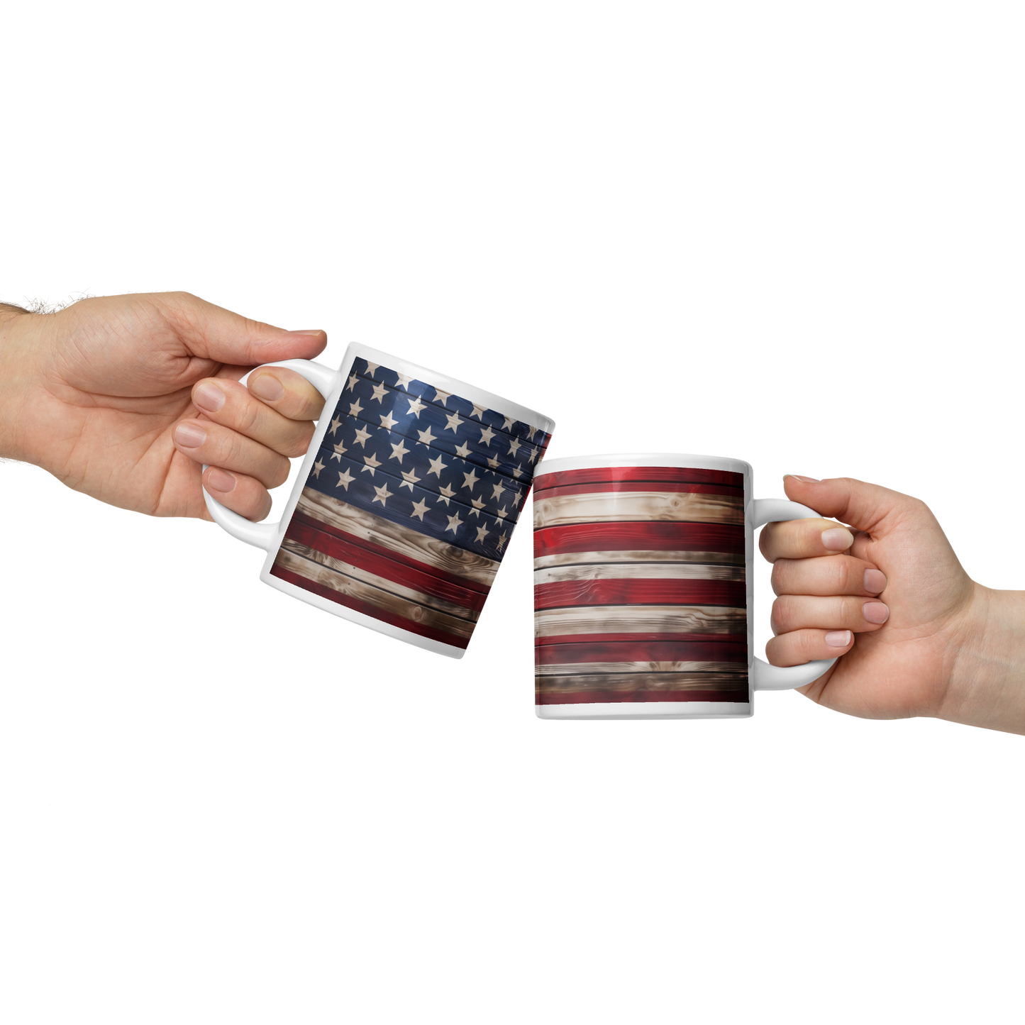 American Flag Mug